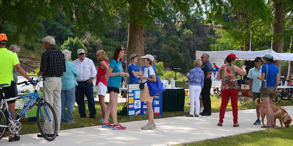 Explore our post popular spot in downtown Kerrville and enjoy the river views. 