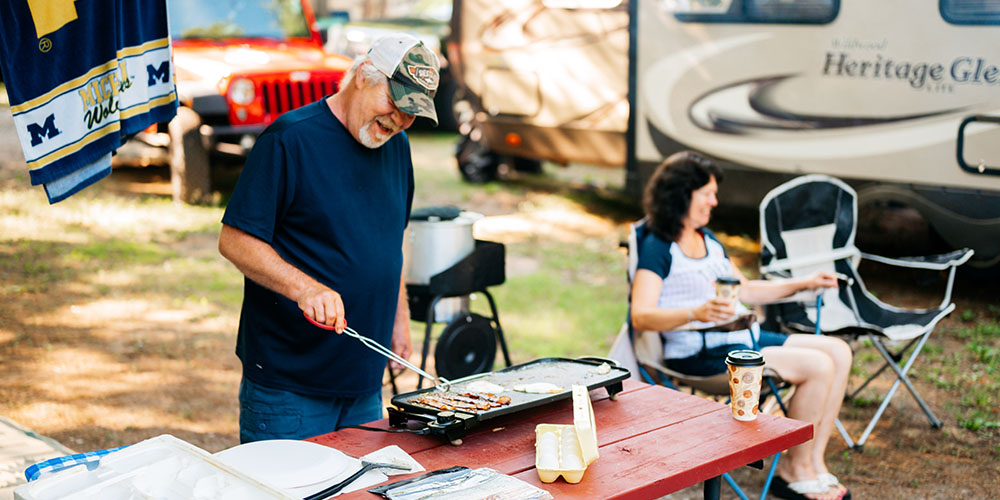 The best fall camping trip you can imagine. 