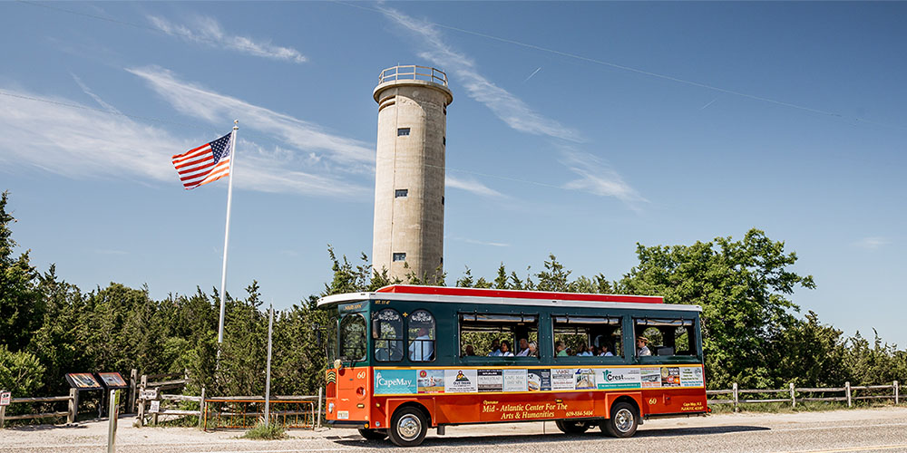 One of the best Cape May activities around, the World War II Lookout Tower.