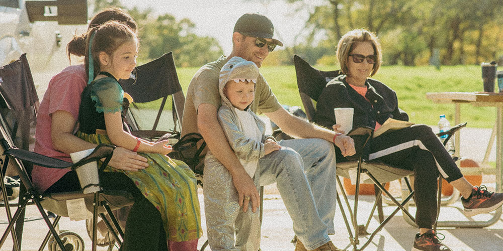 Autumn camping at Camp Fimfo is unmatched. 