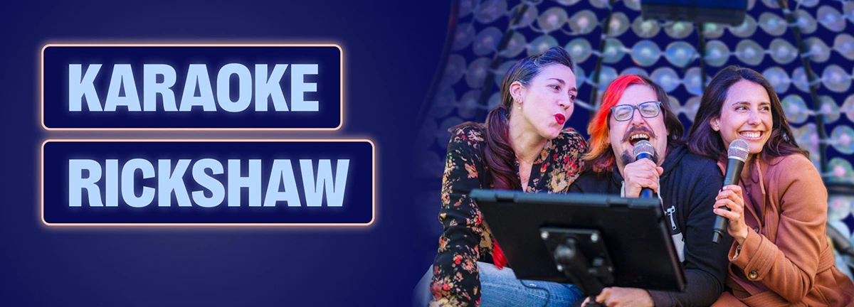 Banner image of The Go Game Karaoke Rickshaw experience
