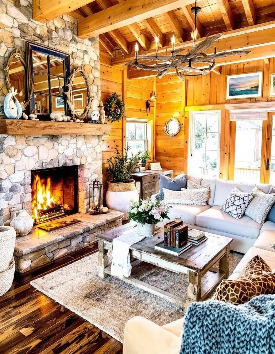 Modern Cabin Chic Decor Inspiration | Muse by Wayfair, image size:896x1152