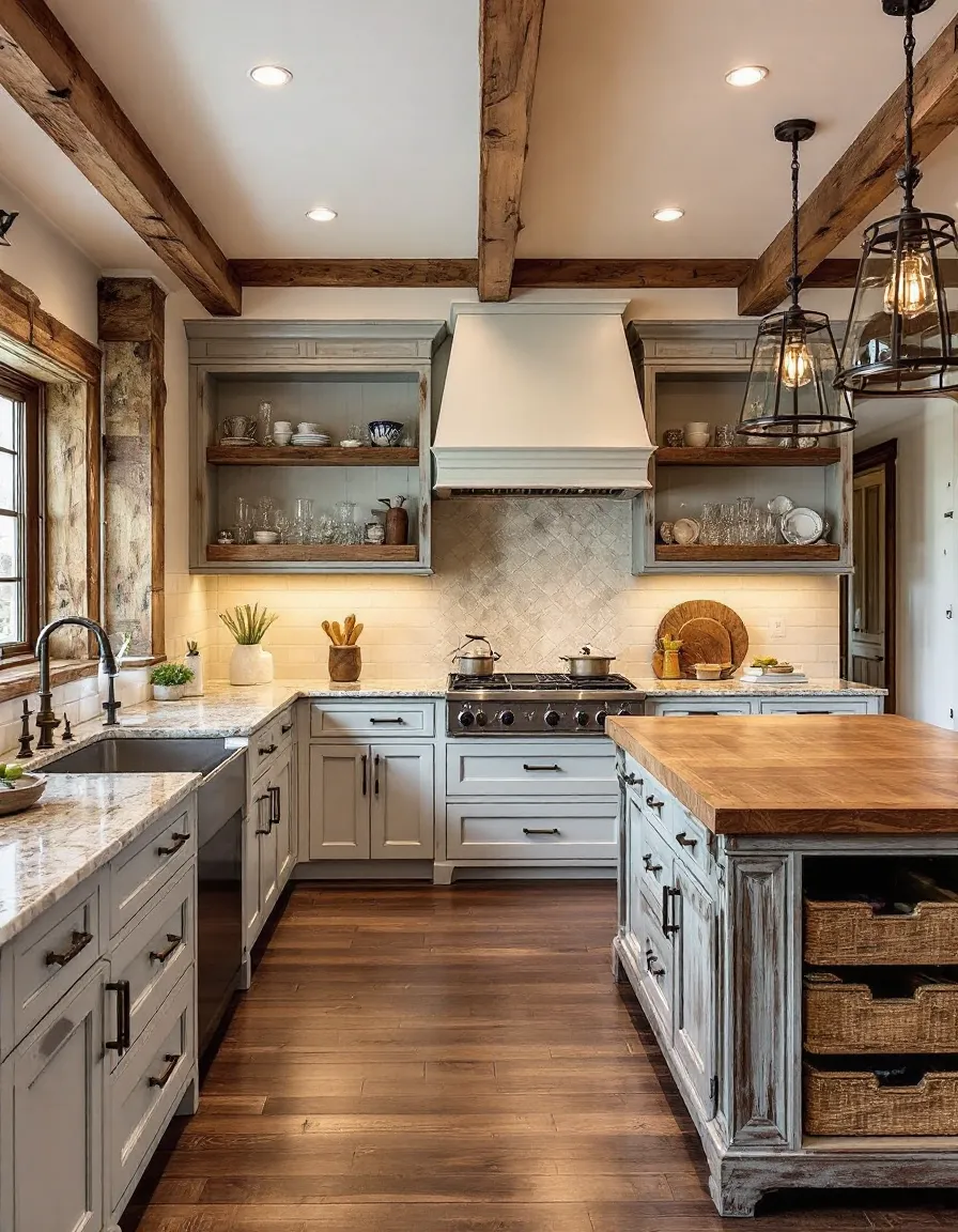 Rustic Cottage Kitchen Design Inspiration | Muse by Wayfair, image size:896x1152
