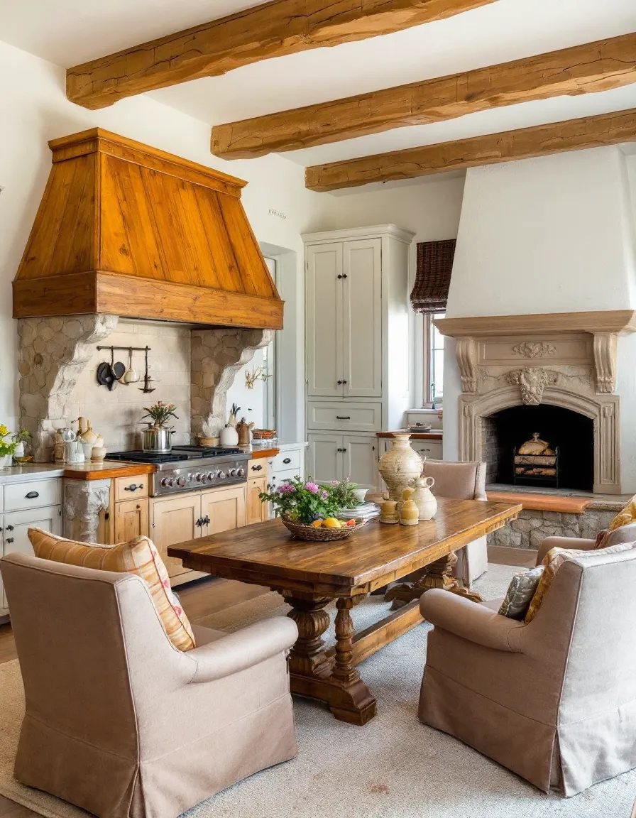 Rustic French Country Kitchens Inspiration | Muse by Wayfair, image size:896x1152