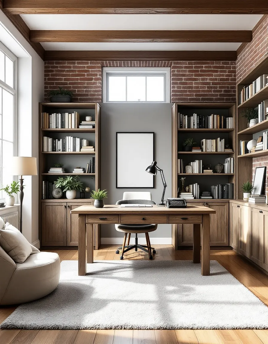 Industrial Chic Home Office Inspiration | Muse by Wayfair