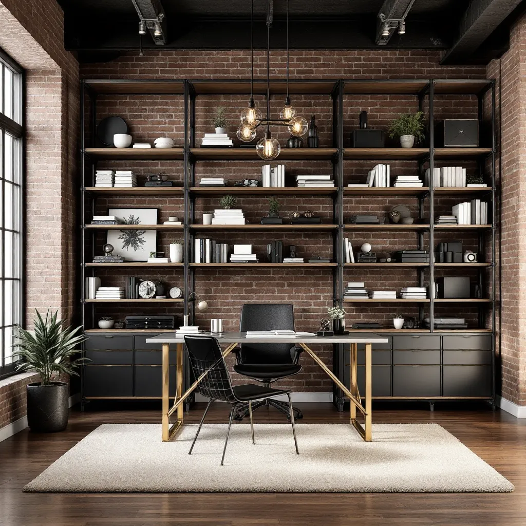 Industrial Chic Home Office Inspiration | Muse by Wayfair
