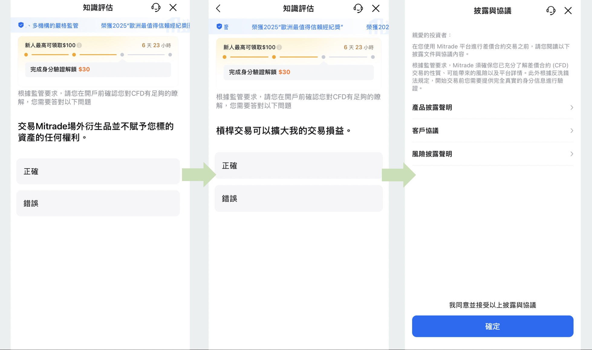 mitrade註冊流程