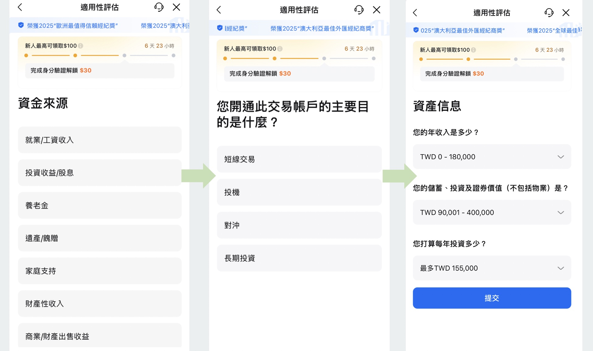 mitrade註冊流程