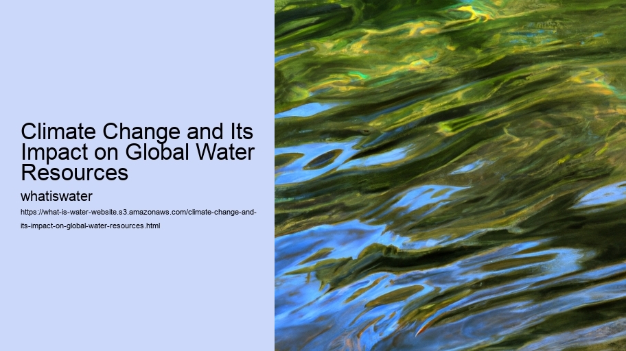 Climate Change and Its Impact on Global Water Resources