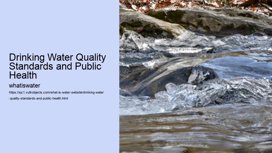 Drinking Water Quality Standards and Public Health