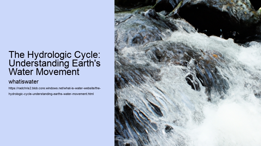 The Hydrologic Cycle: Understanding Earth's Water Movement