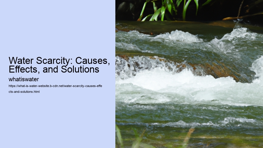 Water Scarcity: Causes, Effects, and Solutions