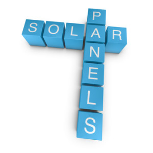 Solar panels crossword