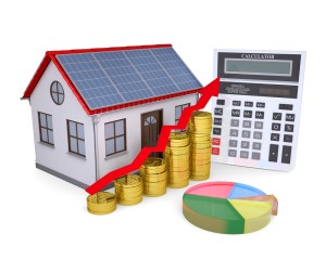 House with solar panels calculator 