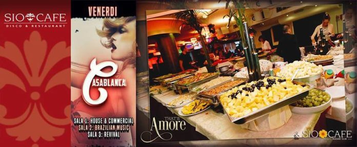 Venerdi Sio Cafè. Aperitivo/Serata