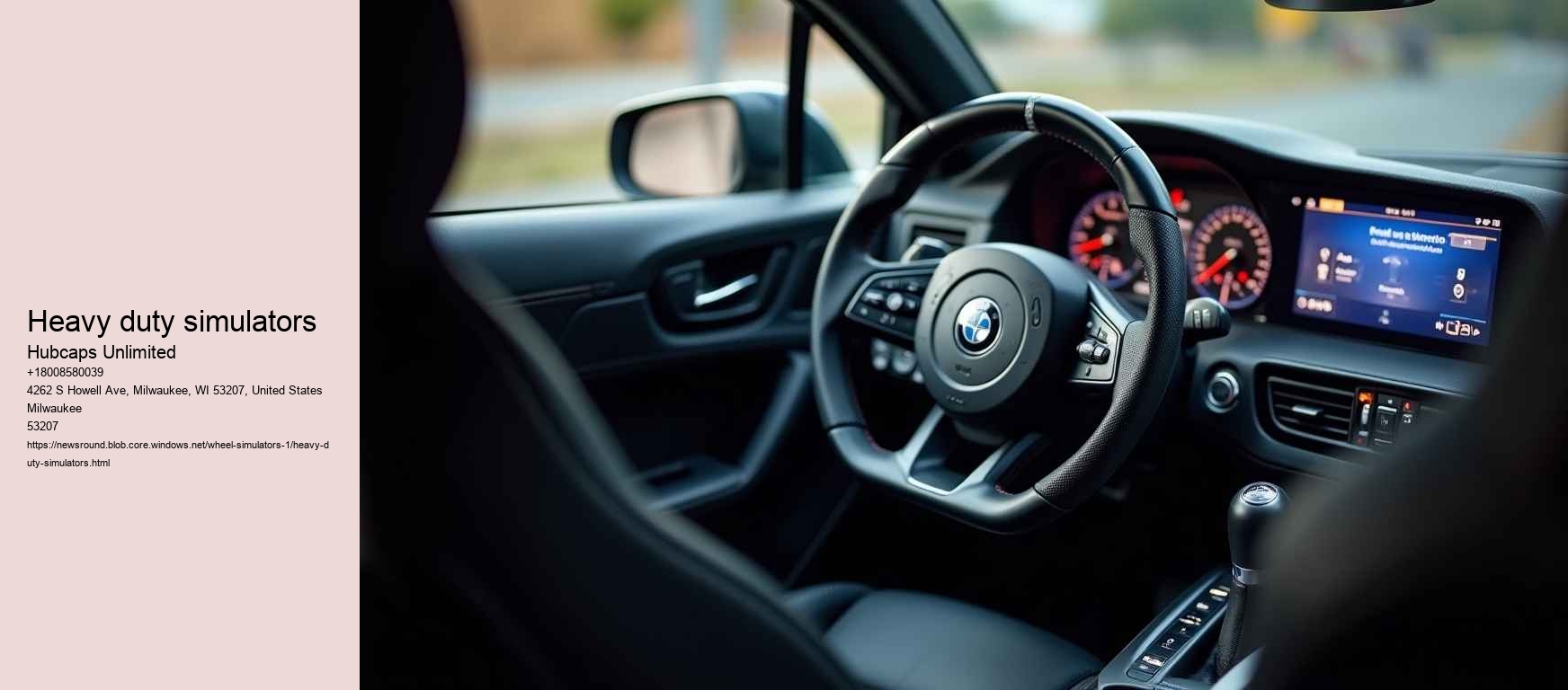 heavy duty simulators