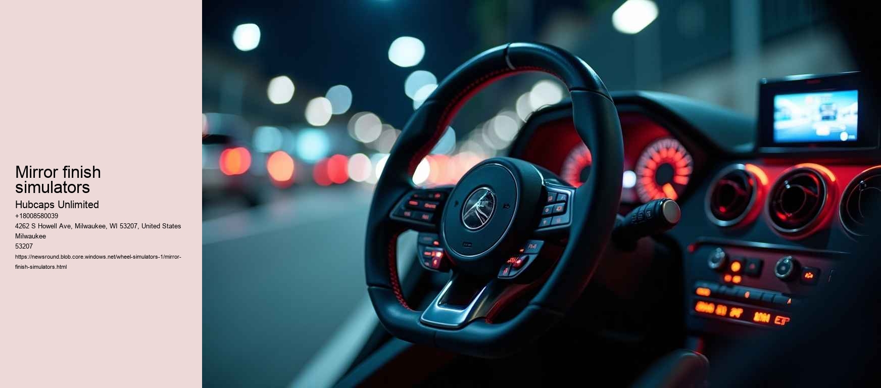 mirror finish simulators