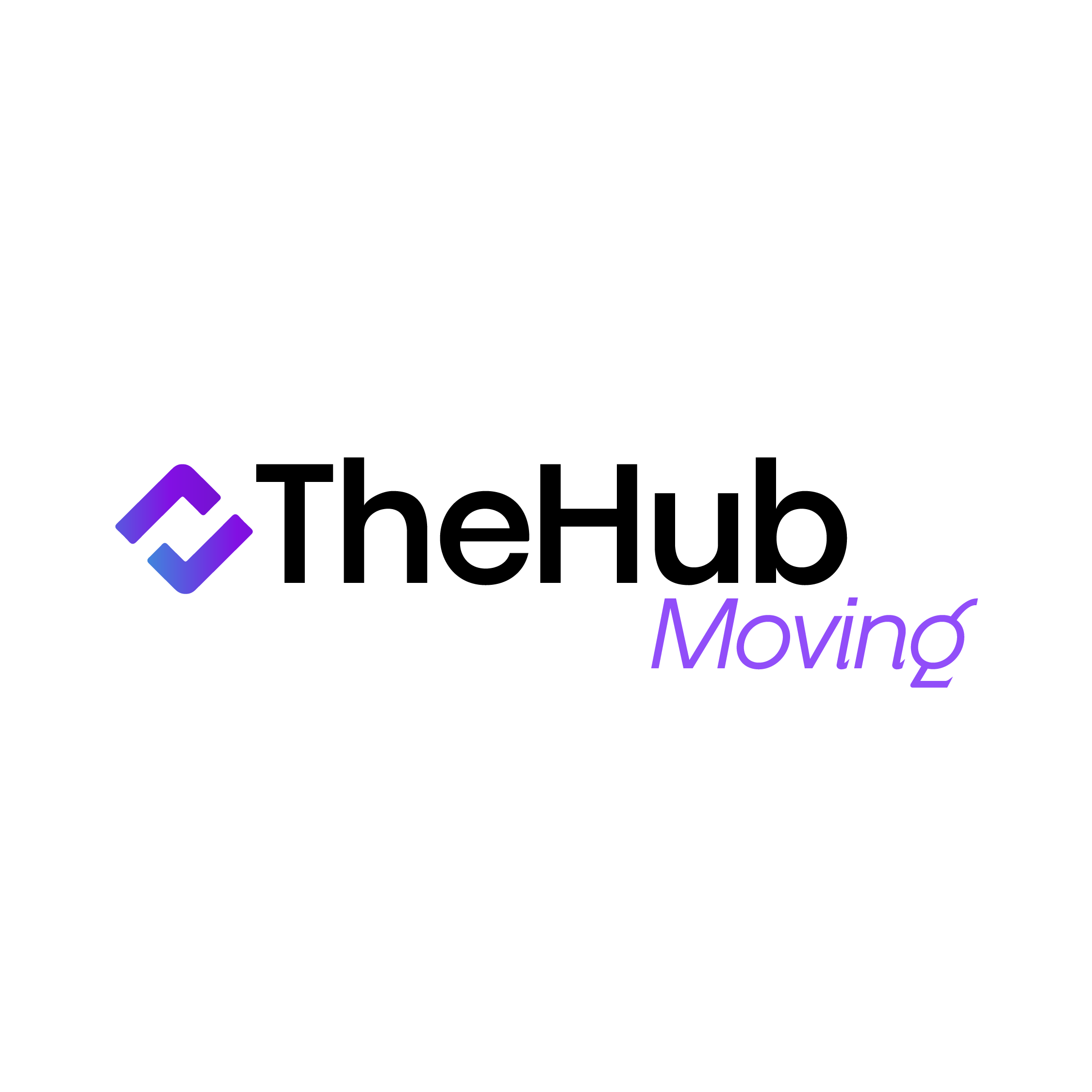 THE HUB MOVING - logo