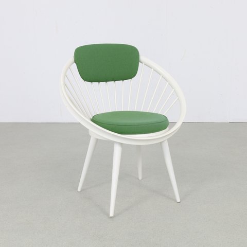 Circle Chair van Yngve Ekström voor Zweden, jaren 60