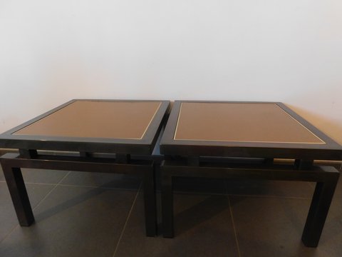 2 x mid-century salontafels