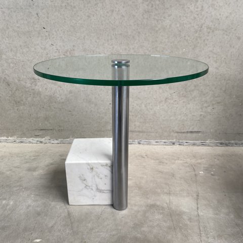 Side table by Hank Kwint made by Metaform Model HK-1,1980