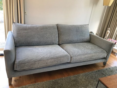 Linteloo Metropolitan sofa 220cm stof Livorno kleur 40