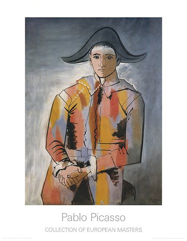 Pablo Picasso - Arlequin-   uit    1923