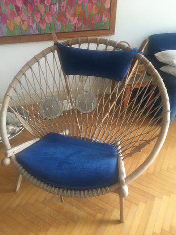 2 x Hans Wegner Circle Chair