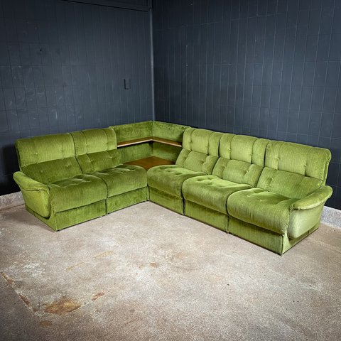 Vintage Modular Corner Sofa