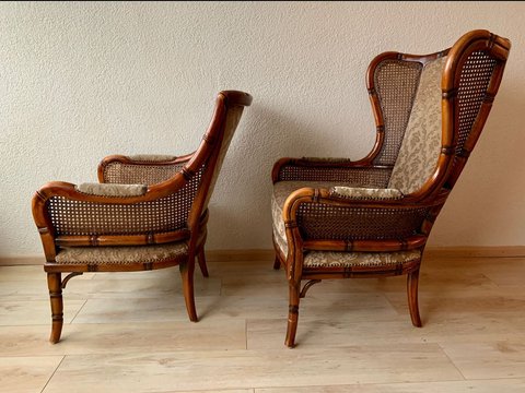 Set Vintage Giorgetti fauteuils