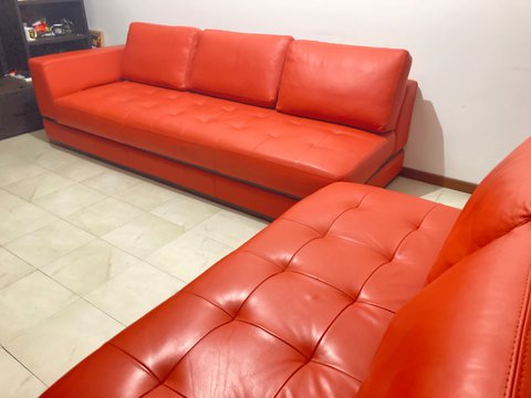 Ferrari Divani Corner sofa Made in Italy