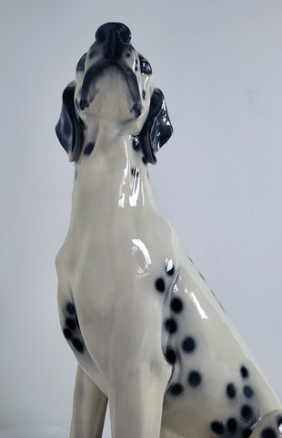 Vintage dalmatian statue