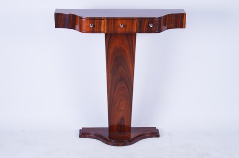 Vintage Wall table Rosewood - Laquered