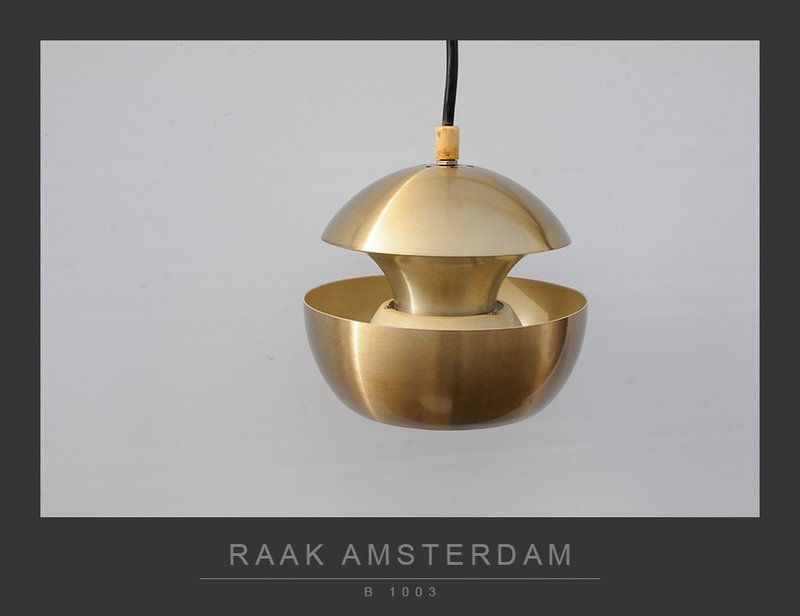 Hanging lamp RAAK Amsterdam B 1003 vintage design