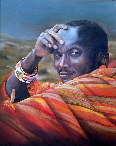 Gerard Glastra - Massaï Man – Wie ben jij ?