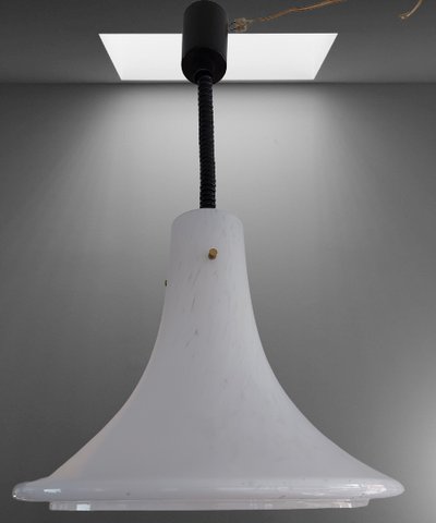 Vintage opalineglas hanglamp