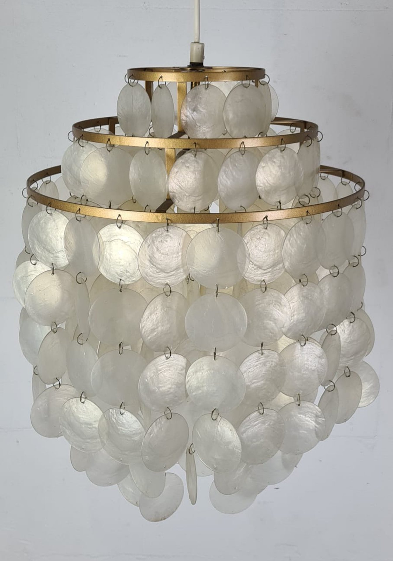 Vintage schelpen lamp | 229