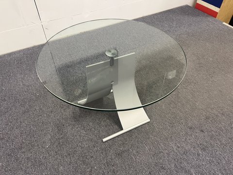 Rolf Benz coffee table glass