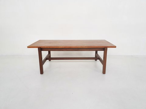 Cees Braakman for Pastoe TH08 coffee table with reversible top, The Netherlands 1950's