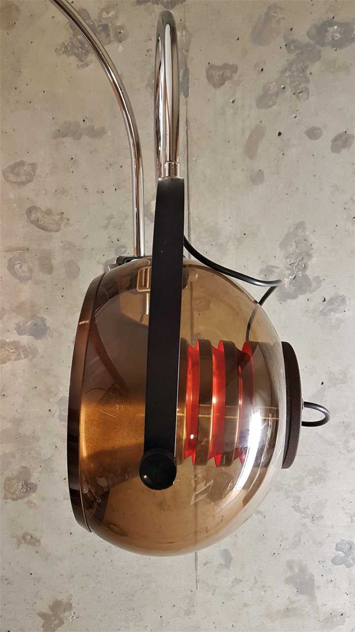 Image 9 of Dijkstra Vintage dubbelboog vloerlamp