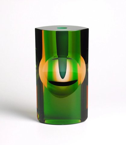Svoboda | Abstract Glass Optical | Unique piece