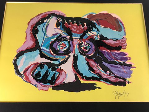 "Dawn" by Karel Appel limited litho