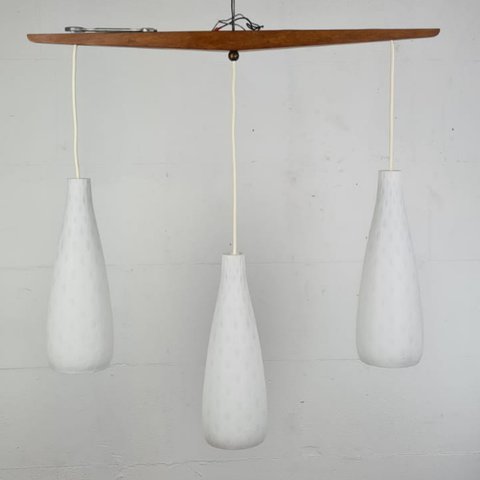 Vintage Deense hanglamp