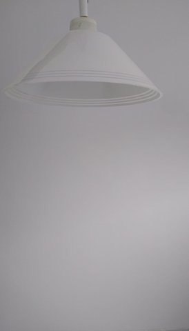IGuzzini design A. Pozzi, Grote zeldzame hanglamp