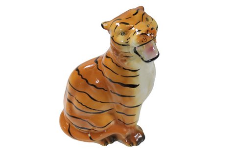 Vintage tiger statue