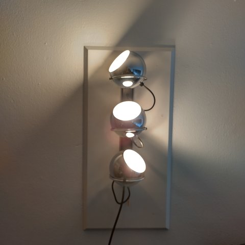 Vintage Gepo Bollen wall lamp
