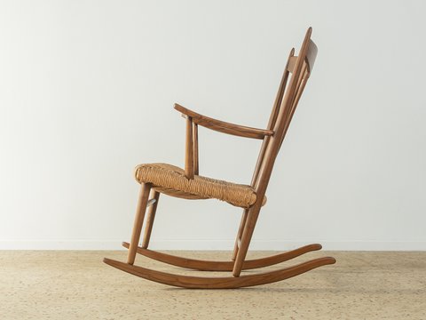 vintage schommelstoel