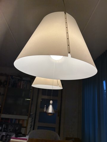 2x Constanza hanging lamp