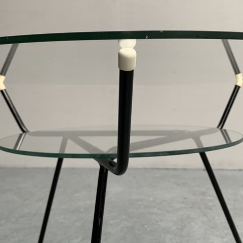 Tripod coffee table by W.H. Gispen for Kembo - Netherlands 1950s