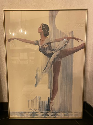 Art deco Harry Wysocki ballerina